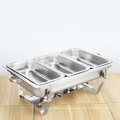 Wholesale price 201 stainless steel Chafing Dish hotel restaurant meal stove amazon